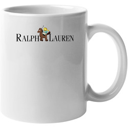 Ralph Lauren Funny Simpsons Parody 11 oz Mug Ralph Lauren Funny Simpsons Parody 11 oz Mug
