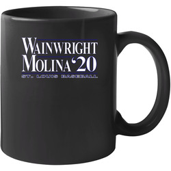 Wainwright Molina '20 St. Louis Cardinals Baseball Fan Adam Wainwright Yadier Molina Grand Slam 2020 Campaign Red 11 oz Mug Wainwright Molina '20 St. Louis Cardinals Baseball Fan Adam Wainwright Yadier Molina Grand Slam 2020 Campaign Red 11 oz Mug