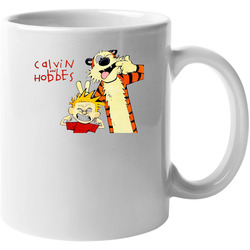 Calvin And Hobbes Goofy Comic 11 oz Mug Calvin And Hobbes Goofy Comic 11 oz Mug