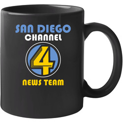 Channel 4 News Logo Anchorman 11 oz Mug Channel 4 News Logo Anchorman 11 oz Mug
