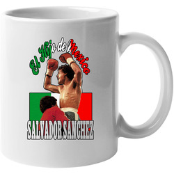 Salvador Sanchez Son Of Mexico Boxing 11 oz Mug Salvador Sanchez Son Of Mexico Boxing 11 oz Mug