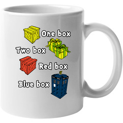 Blue Box 11 oz Mug Blue Box 11 oz Mug