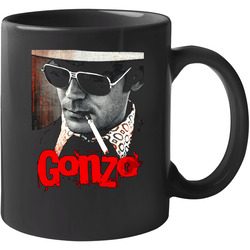 Hunter S Thompson Gonzo Journalism 11 oz Mug Hunter S Thompson Gonzo Journalism 11 oz Mug