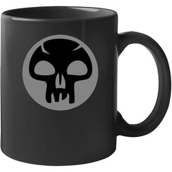 Magic The Gathering Black Mana Ccg Card Game 11 oz Mug Magic The Gathering Black Mana Ccg Card Game 11 oz Mug