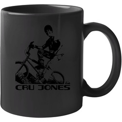 Cru Jones Rad Bike Retro Red 11 oz Mug Cru Jones Rad Bike Retro Red 11 oz Mug