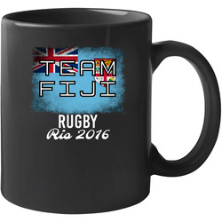 Fiji Rugby Rio 2016 Olympic Team Flag 11 oz Mug Fiji Rugby Rio 2016 Olympic Team Flag 11 oz Mug