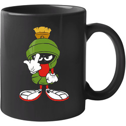 Lg Marvin The Martian Character Green 11 oz Mug Lg Marvin The Martian Character Green 11 oz Mug