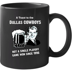 Dallas Cowboys Chirp No Playoff Wins Joke 11 oz Mug Dallas Cowboys Chirp No Playoff Wins Joke 11 oz Mug