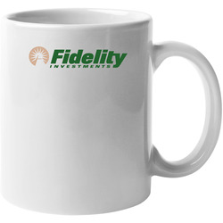 Fidelity Investments Nasdaq Company Logo Employee Fan 11 oz Mug Fidelity Investments Nasdaq Company Logo Employee Fan 11 oz Mug