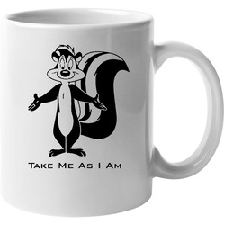 Pepe Le Pew Cartoon 11 oz Mug Pepe Le Pew Cartoon 11 oz Mug