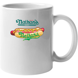 Nathans Hotdog 11 oz Mug Nathans Hotdog 11 oz Mug