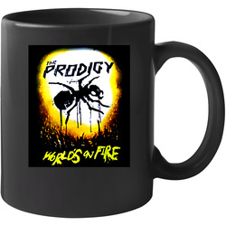 The Prodigy Worlds On Fire 11 oz Mug The Prodigy Worlds On Fire 11 oz Mug
