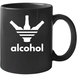 Alcohol Funny Adidas Parody Drinking 11 oz Mug