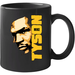 Mike Tyson Abstract Boxer 11 oz Mug Mike Tyson Abstract Boxer 11 oz Mug