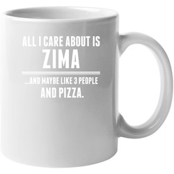All I Care About Is Zima Funny Name 11 oz Mug All I Care About Is Zima Funny Name 11 oz Mug