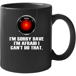 Hal 9000 2001 Space Odyssey Movie Vintage 11 oz Mug Hal 9000 2001 Space Odyssey Movie Vintage 11 oz Mug