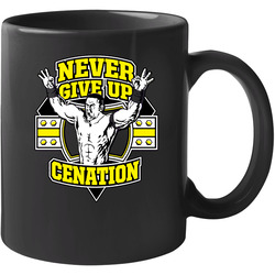 Never Give Up Cenation John Cena 11 oz Mug Never Give Up Cenation John Cena 11 oz Mug