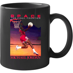 Retro 1980s Michael Jordan Space 11 oz Mug Retro 1980s Michael Jordan Space 11 oz Mug