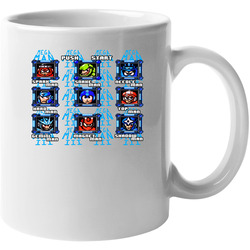 Mega Man Video Game Retro 11 oz Mug Mega Man Video Game Retro 11 oz Mug
