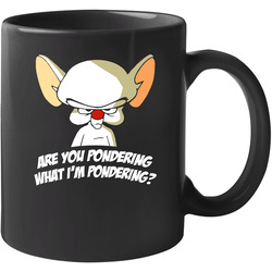 Pinky And The Brain Animaniacs Cartoon 11 oz Mug Pinky And The Brain Animaniacs Cartoon 11 oz Mug