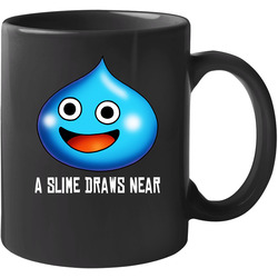 Dragon Quest Slime Game - Black 11 oz Mug Dragon Quest Slime Game - Black 11 oz Mug