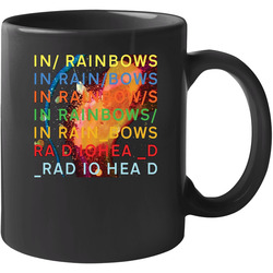 In Rainbows Radiohead 11 oz Mug In Rainbows Radiohead 11 oz Mug