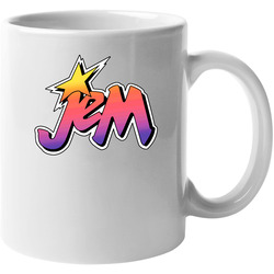 Jem 80s Girl Band 11 oz Mug Jem 80s Girl Band 11 oz Mug