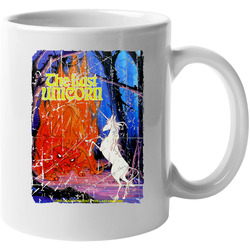 The Last Unicorn Movie Poster Retro Aged Look 11 oz Mug The Last Unicorn Movie Poster Retro Aged Look 11 oz Mug