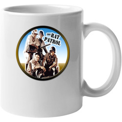 The Rat Patrol Vintage War Retro 50s 60s 11 oz Mug The Rat Patrol Vintage War Retro 50s 60s 11 oz Mug