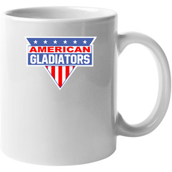 American Gladiators Retro 80s Tv Show Logo Fan 11 oz Mug American Gladiators Retro 80s Tv Show Logo Fan 11 oz Mug
