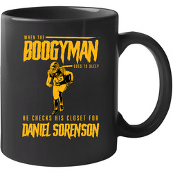 The Boogeyman Checks For Daniel Sorensen Kansas City Chiefs Football 11 oz Mug The Boogeyman Checks For Daniel Sorensen Kansas City Chiefs Football 11 oz Mug