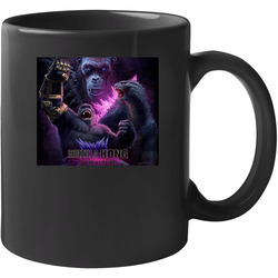 Godzilla X Kong The New Empire Movie Fan 11 oz Mug Godzilla X Kong The New Empire Movie Fan 11 oz Mug