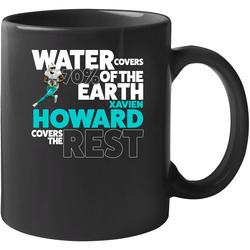 Xavien Howard Miami Water Covers 70 Percent Earth Football 11 oz Mug Xavien Howard Miami Water Covers 70 Percent Earth Football 11 oz Mug