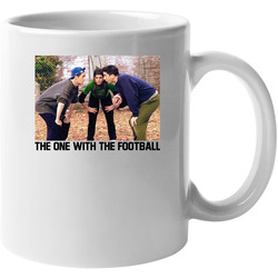 Friends The One With The Football Episode Retro Tv Show Fan 11 oz Mug Friends The One With The Football Episode Retro Tv Show Fan 11 oz Mug