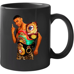 Prince Naseem Hamed 4 Belts Retro Boxer Fan 11 oz Mug Prince Naseem Hamed 4 Belts Retro Boxer Fan 11 oz Mug