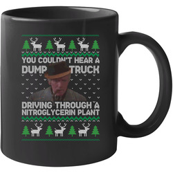 Uncle Lewis Dump Truck Christmas Vacation Ugly Knit 11 oz Mug