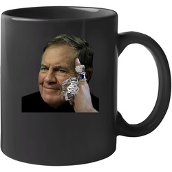 Billy Belichick New England Coach Football 6 Rings Fan 11 oz Mug Billy Belichick New England Coach Football 6 Rings Fan 11 oz Mug