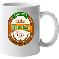 Beerlao Beer Southeast Asia Laos Fan 11 oz Mug Beerlao Beer Southeast Asia Laos Fan 11 oz Mug