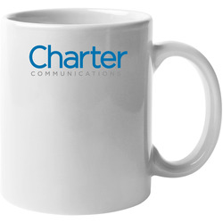 Charter Communications Nasdaq Company Logo Employee Fan 11 oz Mug Charter Communications Nasdaq Company Logo Employee Fan 11 oz Mug