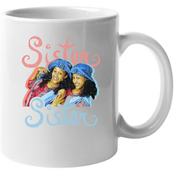 Sister Sister 90s Tv Show Grunge 11 oz Mug Sister Sister 90s Tv Show Grunge 11 oz Mug