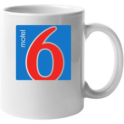 Motel 6 Hotel Logo 11 oz Mug Motel 6 Hotel Logo 11 oz Mug