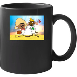 Speedy Gonzales And Slowpoke Rodriguez Funny Cartoon 11 oz Mug Speedy Gonzales And Slowpoke Rodriguez Funny Cartoon 11 oz Mug