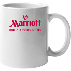 Marriott International Nasdaq Company Logo Employee Fan 11 oz Mug Marriott International Nasdaq Company Logo Employee Fan 11 oz Mug