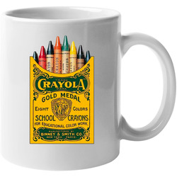 Original Crayola Crayons 11 oz Mug Original Crayola Crayons 11 oz Mug