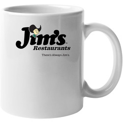Jim's Best Southern Restaurants Fan 11 oz Mug Jim's Best Southern Restaurants Fan 11 oz Mug