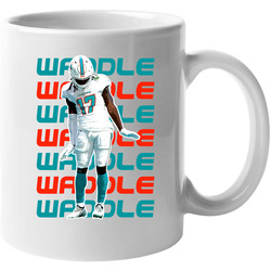 Jaylen Waddle Touch Down Celebration 11 oz Mug Jaylen Waddle Touch Down Celebration 11 oz Mug
