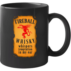 Fireball Whisky Cool Logo Party Booze 11 oz Mug