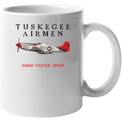 Red Tails Tuskegee Airmen 332nd Fighter Group Logo World War Movie 11 oz Mug Red Tails Tuskegee Airmen 332nd Fighter Group Logo World War Movie 11 oz Mug