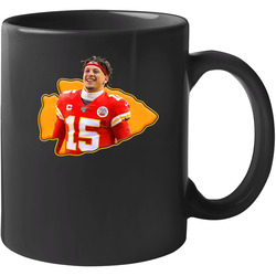 Patrick Mahomes Kansas Football Fan Cartoon 11 oz Mug Patrick Mahomes Kansas Football Fan Cartoon 11 oz Mug