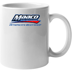 Maaco Automobile Car Truck Motorcycle Auto Parts Cool Distressed Style Brand Logo Emblem 11 oz Mug Maaco Automobile Car Truck Motorcycle Auto Parts Cool Distressed Style Brand Logo Emblem 11 oz Mug
